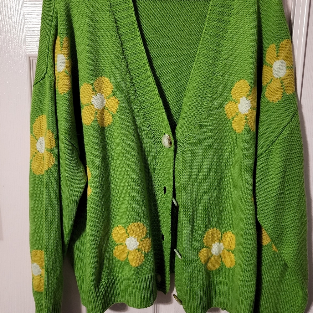 Shein Daisy Cardigan
